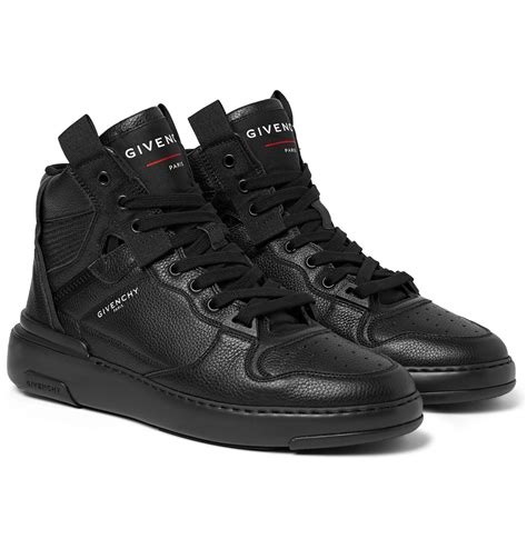 givenchy sneakers black and white|Givenchy high top sneakers black.